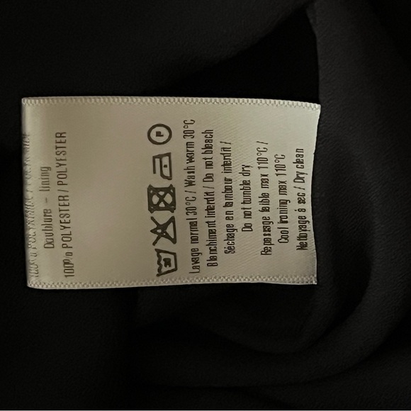 Chic Elegant French Polkadot Glamorous Claudie Pierlot Designer Dress - Picture 9 of 11